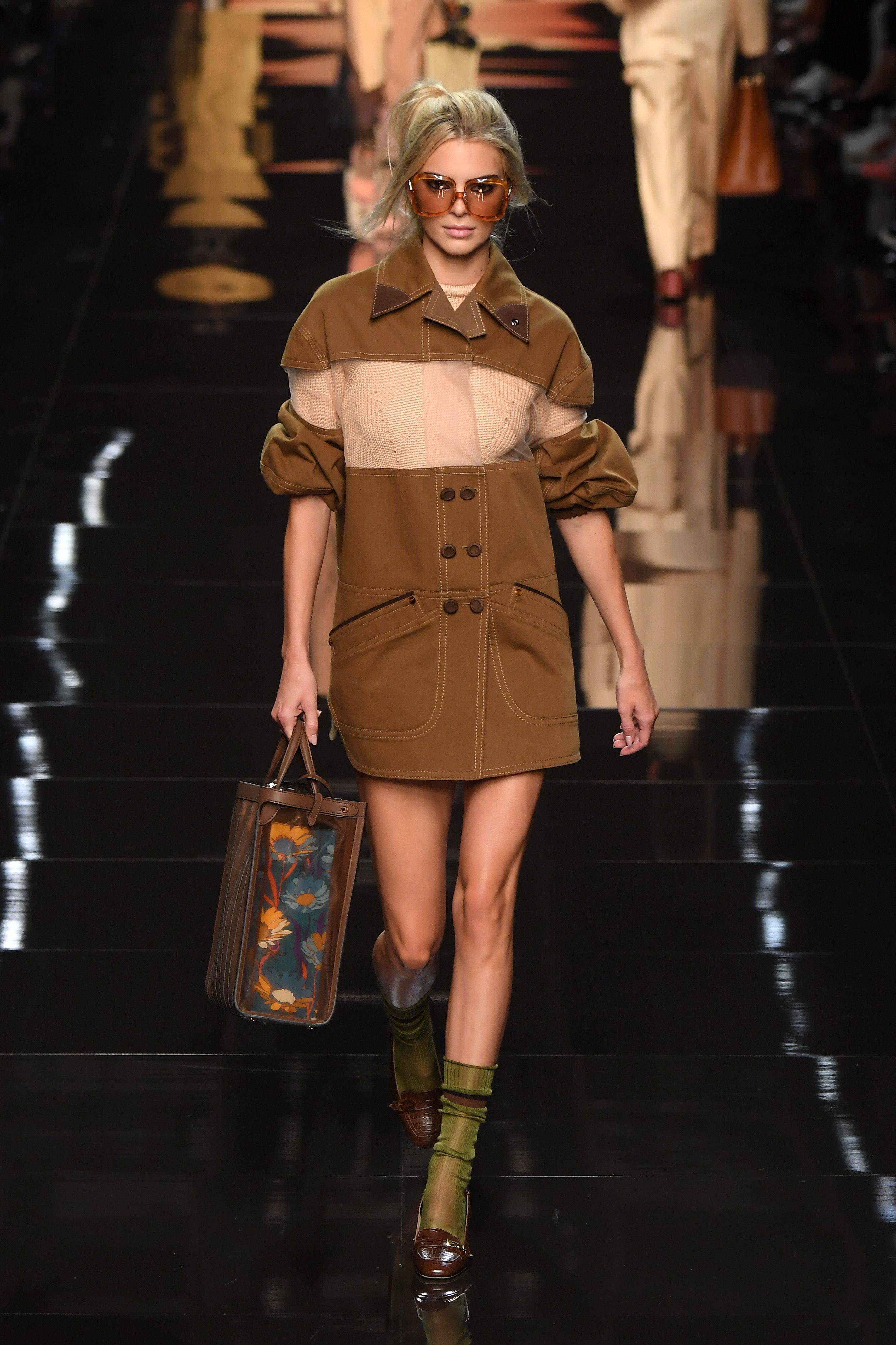 Fendi SS20 Celebrates 1970s Miami Granny Chic With Kendall Jenner ...