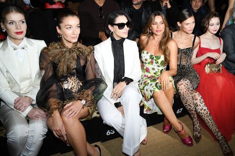 Dolce & Gabbana - Front Row - Milan Fashion Week Spring/Summer 2020