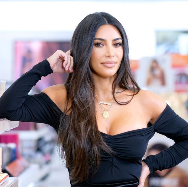 Kim Kardashian – Pictured at Jimmy Kimmel Live in Hollywood