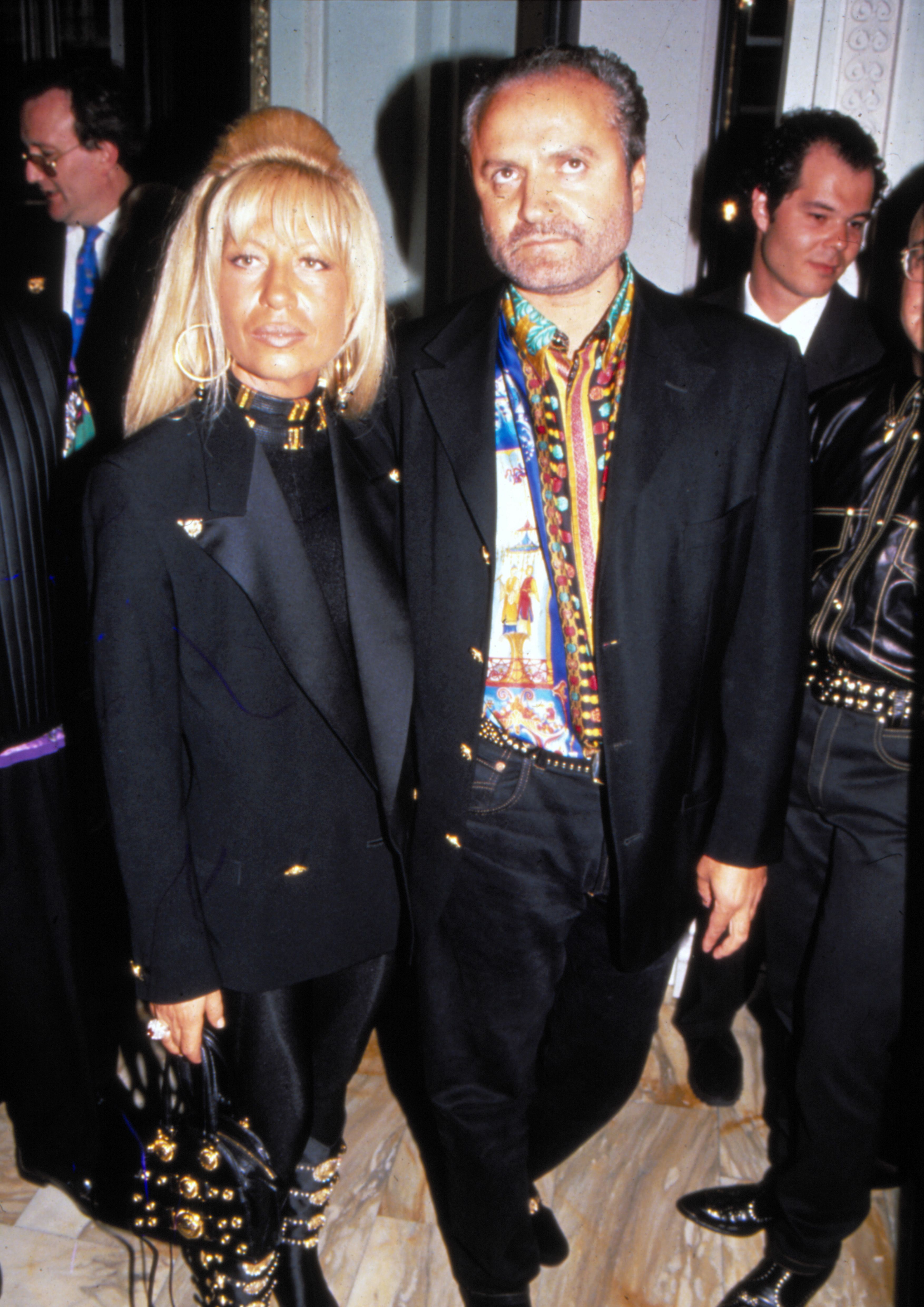 Donatella Versace Gianni Versace 