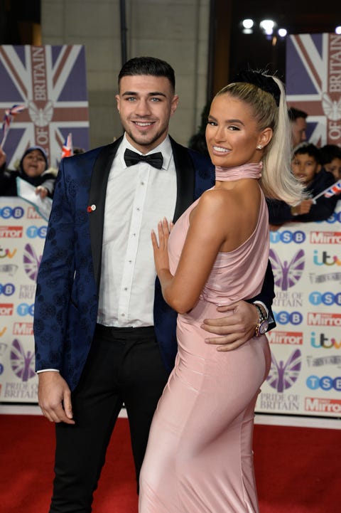 Molly-Mae wears pink dress by PLT to Pride of Britain Awards