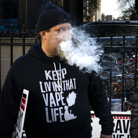 New York City Cuncil Votes On Ban Of Flavored E-Cigarettes