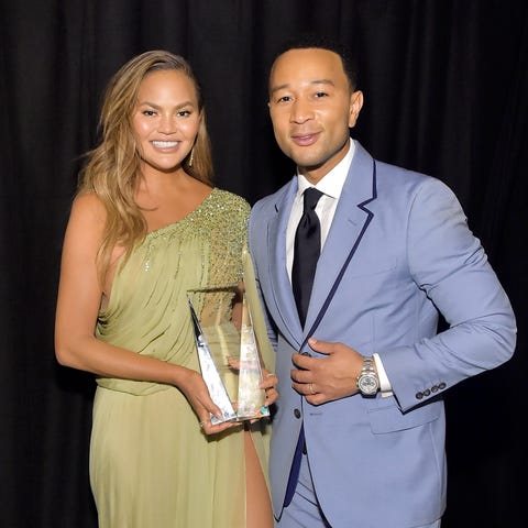 Chrissy Teigen and John Legend