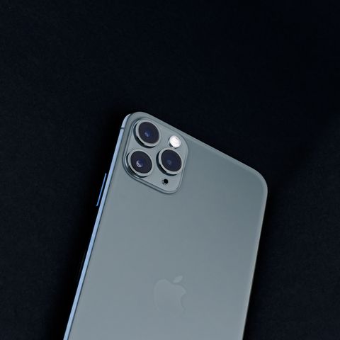 Iphone 11 Max Pro over dark background