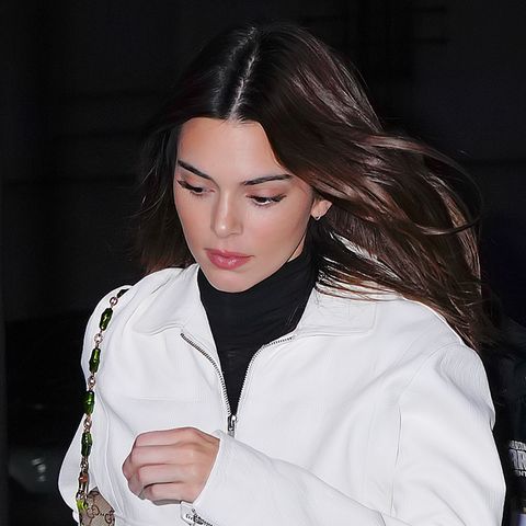 Kendall Jenner dyes her hair auburn brown