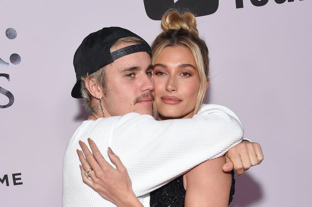 canadian singer justin bieber l and wife us model hailey bieber arrive for youtube originals justin bieber seasons premiere at the regency bruin theatre in los angeles on january 27, 2020 photo by lisa oconnor  afp photo by lisa oconnorafp via getty images