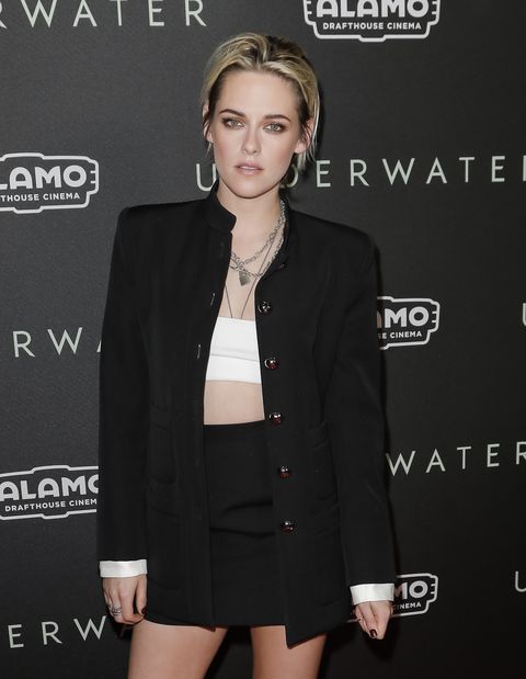 los angeles, california   january 07 kristen stewart attends a special fan screening of 20th century foxs underwater at alamo drafthouse cinema on january 07, 2020 in los angeles, california photo by tibrina hobsonfilmmagic