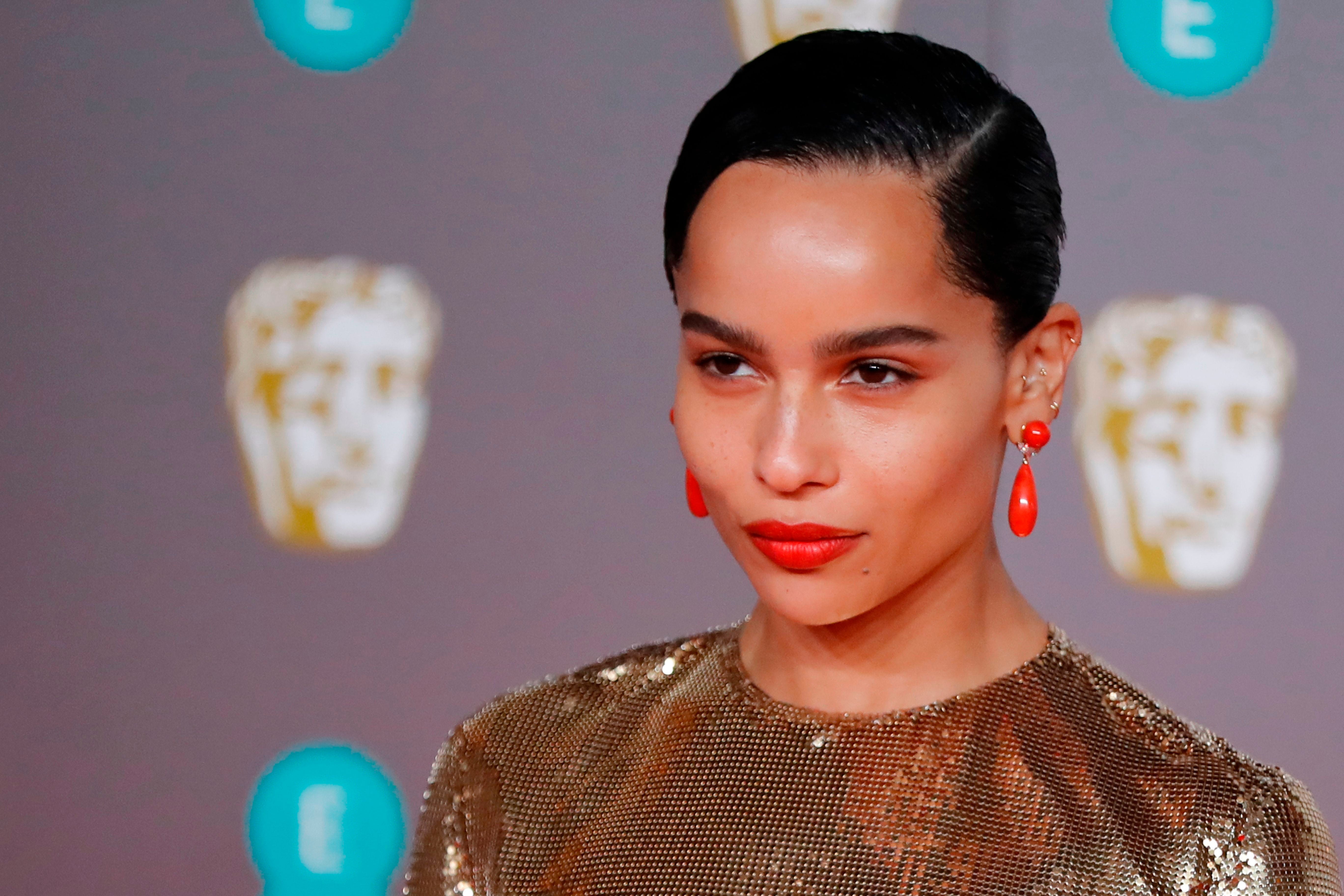 Zoe Kravitz Is Still ﻿Wearing Red Lipstick in Quarantine