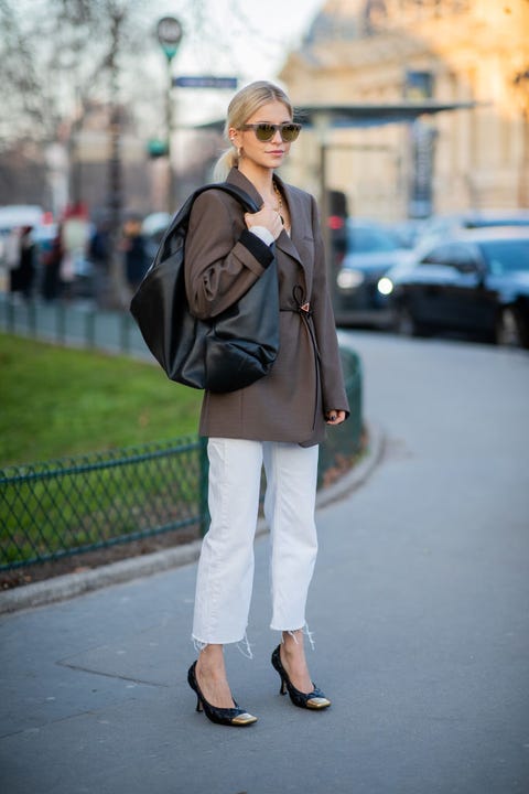 Street Style - Paris Fashion Week - Haute Couture Spring/Summer 2020 : Day Two