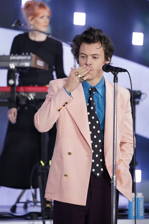Harry Styles Is Dressed Like The Man Your Grandma Secretly Obsessed Over