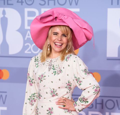 london, england   february 18 editorial use only paloma faith attends the brit awards 2020 at the o2 arena on february 18, 2020 in london, england photo by joe mahergetty images for bauer media
