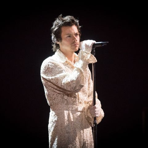 Harry Styles Patron Saint Of Menswear At The Brit Awards Esquire