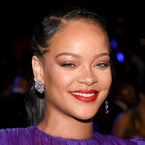 rihanna attends the 51st naacp image awards