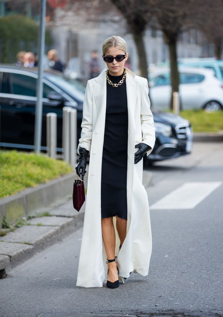 Cómo Lucir Un Abrigo Blanco: La Prenda Más Elegante Del Invierno |  