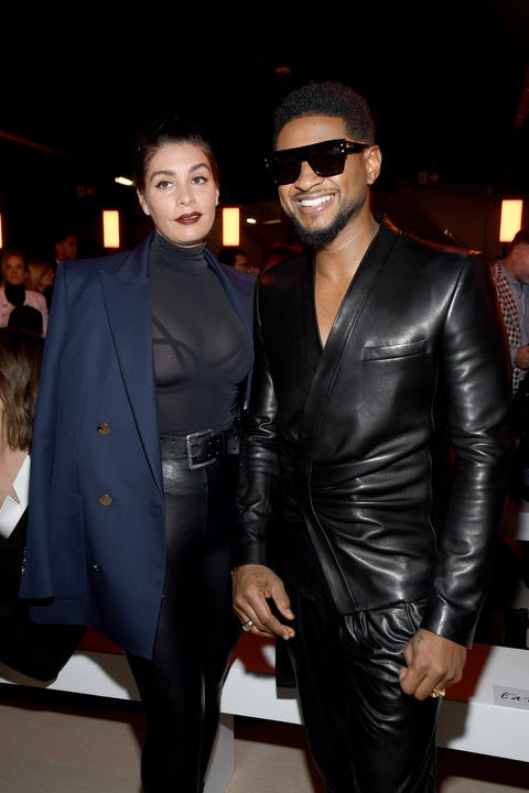 Balmain : Front Row - Paris Fashion Week Womenswear Fall/Winter 2020/2021 paris, france february 28 editorial use only jenn goicoechea and usher attend the balmain show as part of the paris fashion week womenswear fallwinter 20202021 on february 28, 2020 in paris, france photo by pascal le segretaingetty images