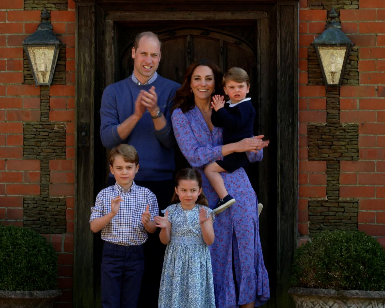 Best Photos of Prince William With George, Charlotte, and Louis