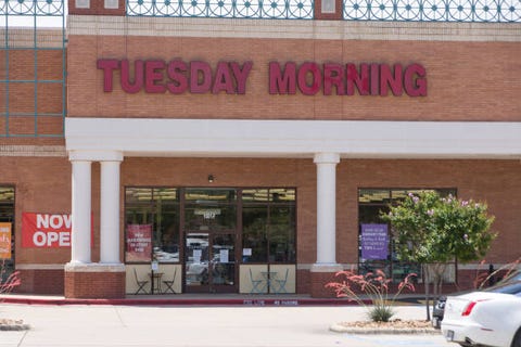 dallas , may 27, 2020     photo taken on may 27, 2020 shows a tuesday morning store in plano of texas, the united states us off price retailer tuesday morning has filed for bankruptcy protection amid the covid 19 pandemic, the company said wednesday photo by dan tianxinhua via getty xinhua via getty images