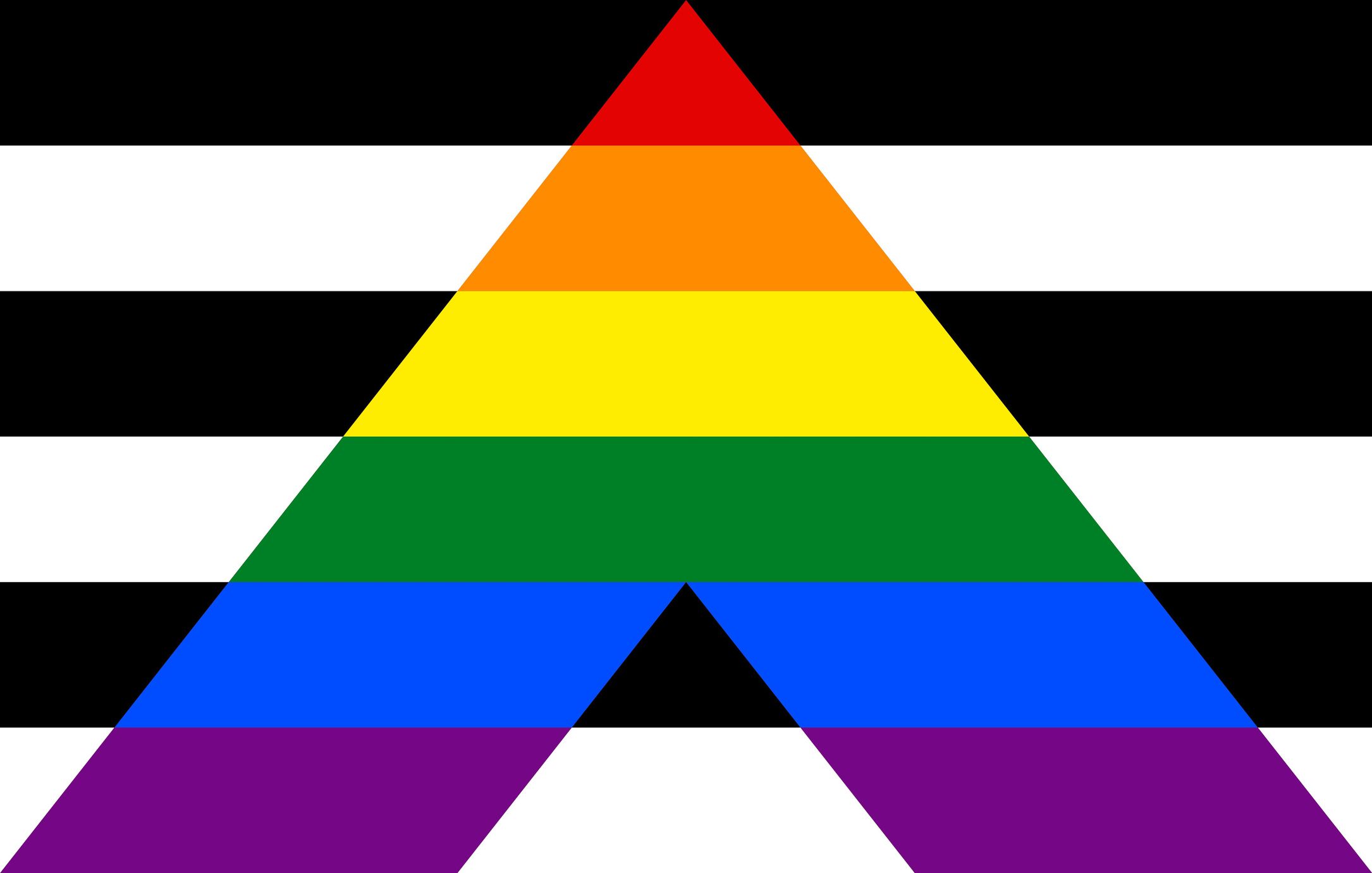 gay pride symbol green