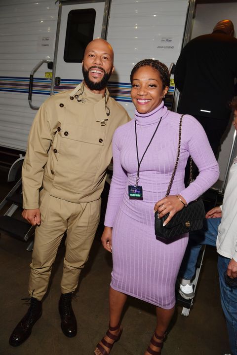 los angeles, california january 28 common and tiffany haddish attend the 62nd annual grammy awards lets go crazy the grammy salute to prince on january 28, 2020 in los angeles, california photo by lester cohengetty images for the recording academy