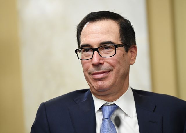 washington, dc   june 10 us secretary of the treasury steven mnuchin arrives for the senate small business and entrepreneurship hearings to examine implementation of title i of the cares act on capitol hill on june 10, 2020 in washington, dc photo by kevin dietsch   poolgetty images