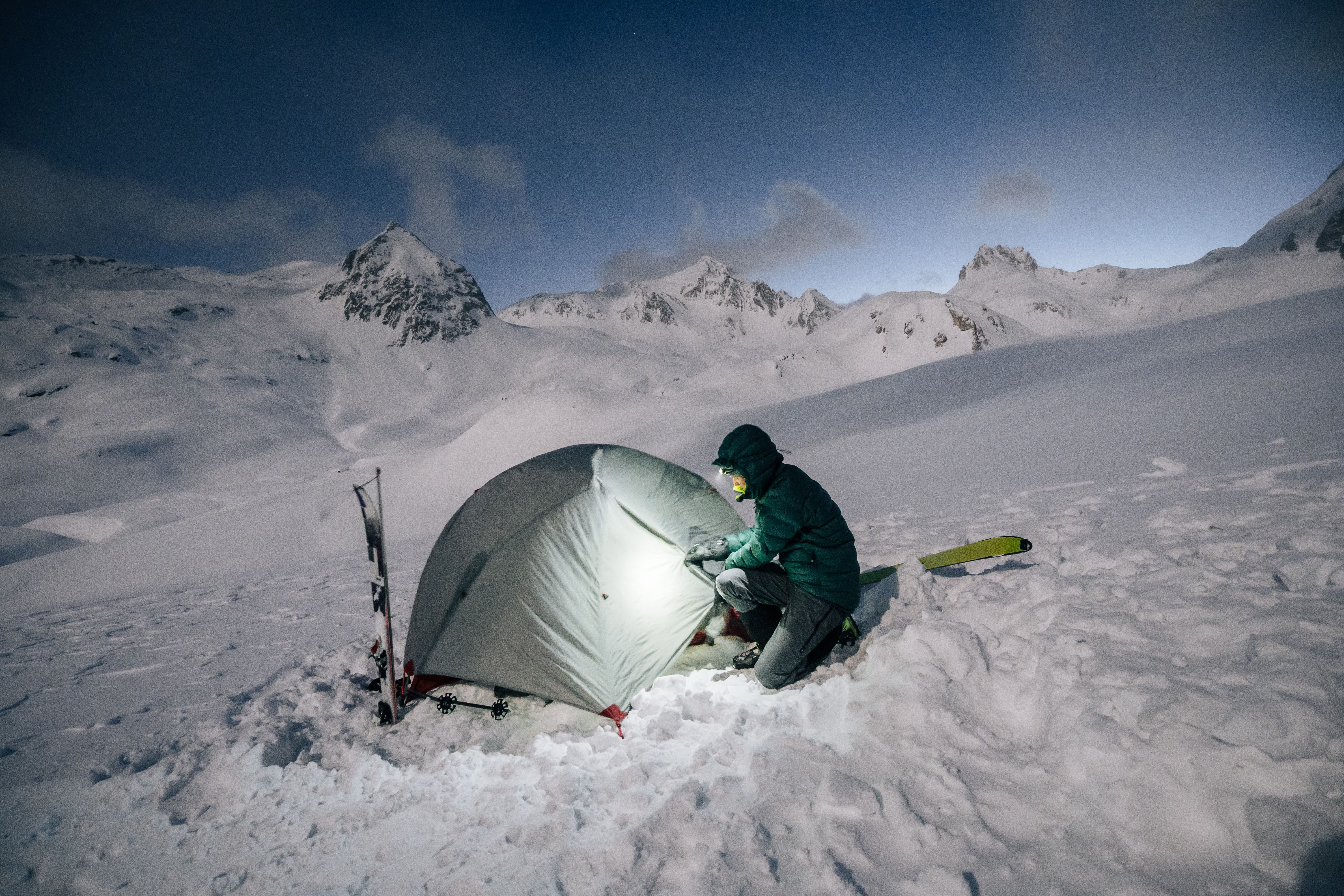 Winter mountaineering clearance tent