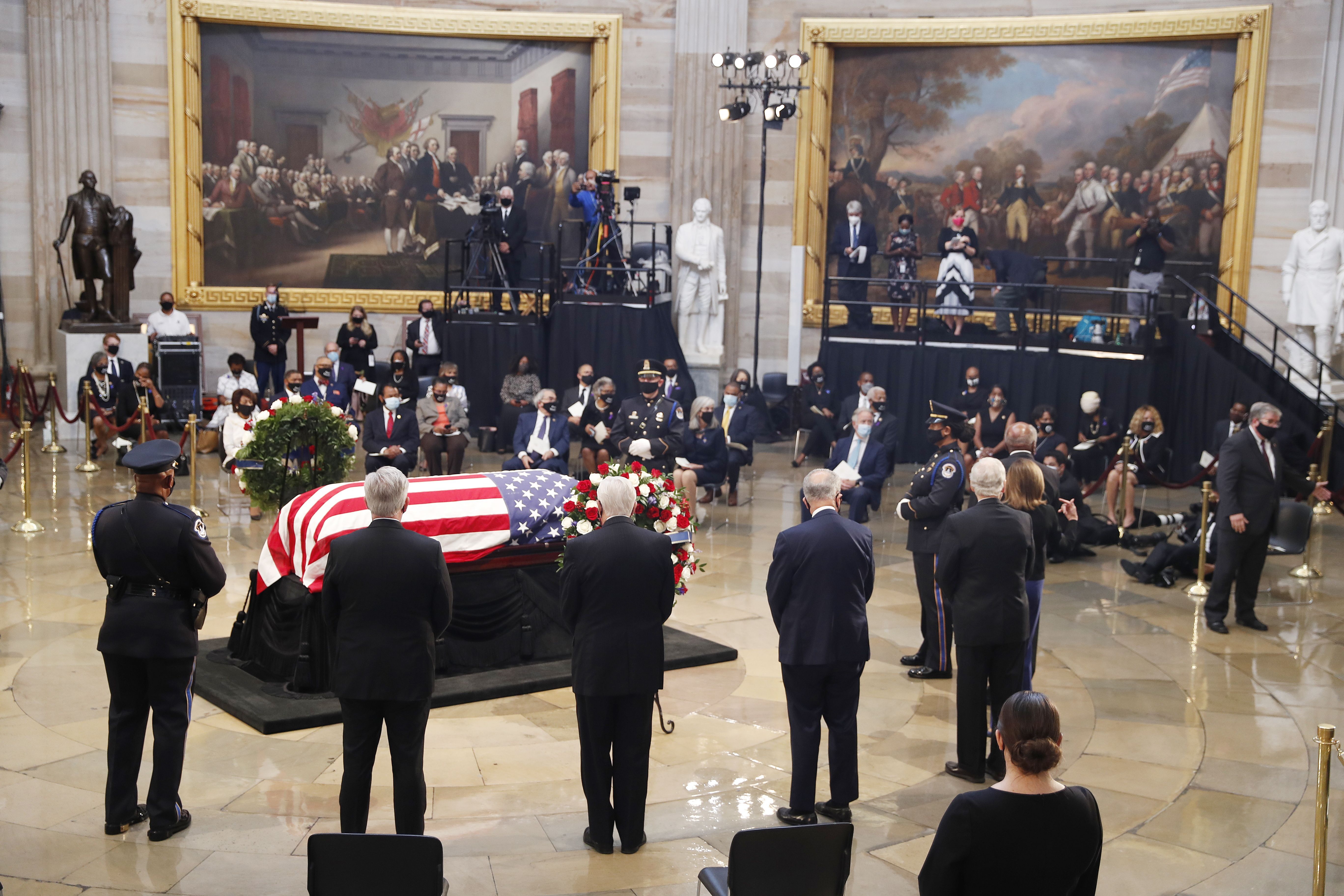 30 Photos from John Lewis's Funeral at the United States Capitol