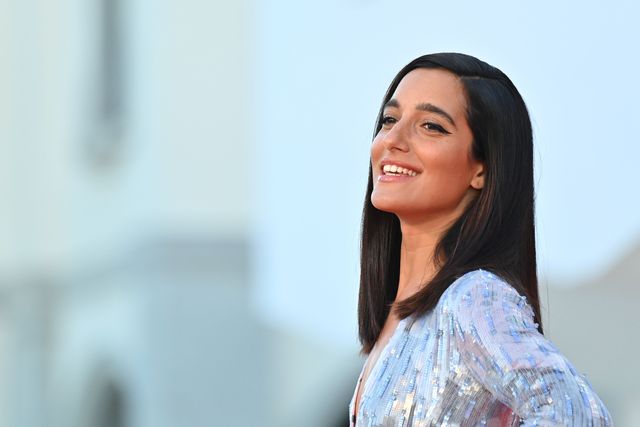 italian singer songwriter and model levante arrives for the screening of the film notturno presented in competition on the seventh day of the 77th venice film festival, on september 8, 2020 at venice lido, during the covid 19 infection, caused by the novel coronavirus photo by alberto pizzoli  afp photo by alberto pizzoliafp via getty images