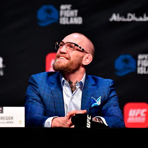 Conor McGregor ufc 257 dustin poirier v conor mcgregor press conference