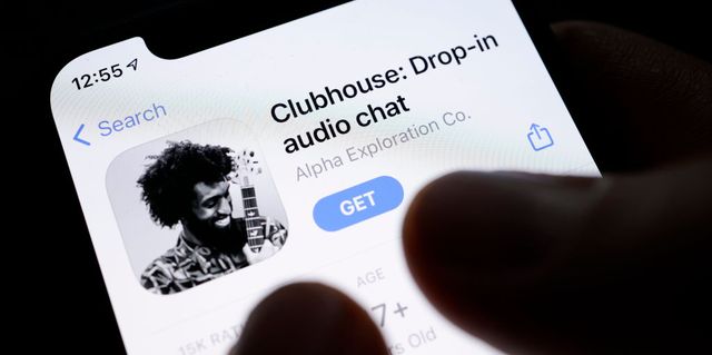 berlin, germany   january 26 the invitation only audio chat social networking app clubhouse is pictured on a smartphone on january 26, 2021 in berlin, germany photo by thomas trutschelphotothek via getty images