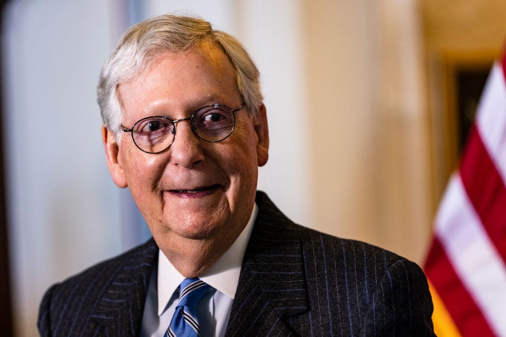 It Appears Mitch McConnell Has Done All the Dirty Work Of Which He's Capable