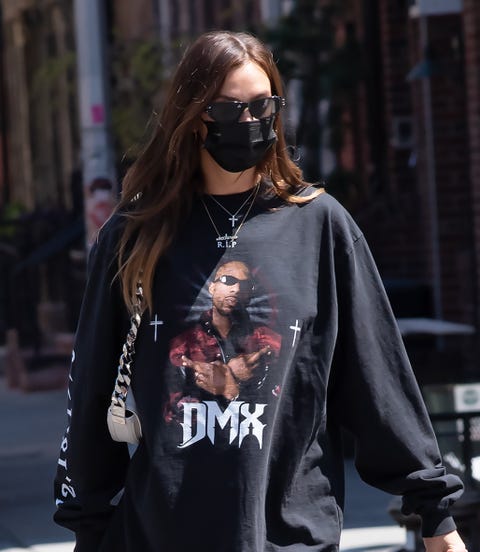 new york city, ny   april 26 irina shayk out for a walk with lea cooper on april 26, 2021 in new york city, new york photo by rcfmegagc images