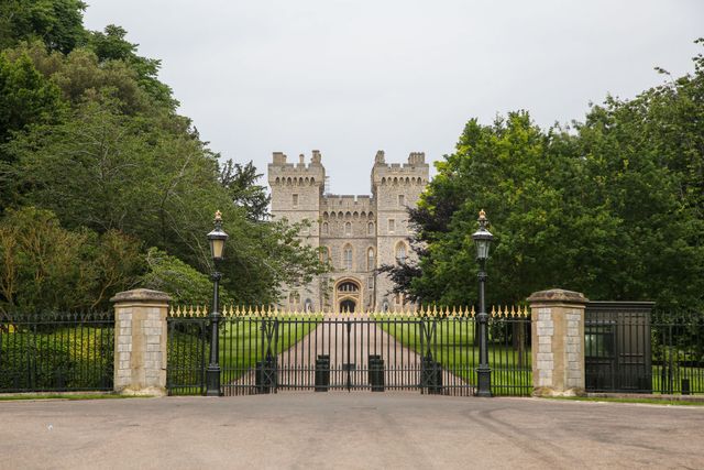london, united kingdom   20210701 exterior view of windsor castle the current residence of queen elizabeth ii photo by dinendra hariasopa imageslightrocket via getty images