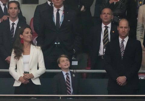 prince george prince william kate middleton euro final