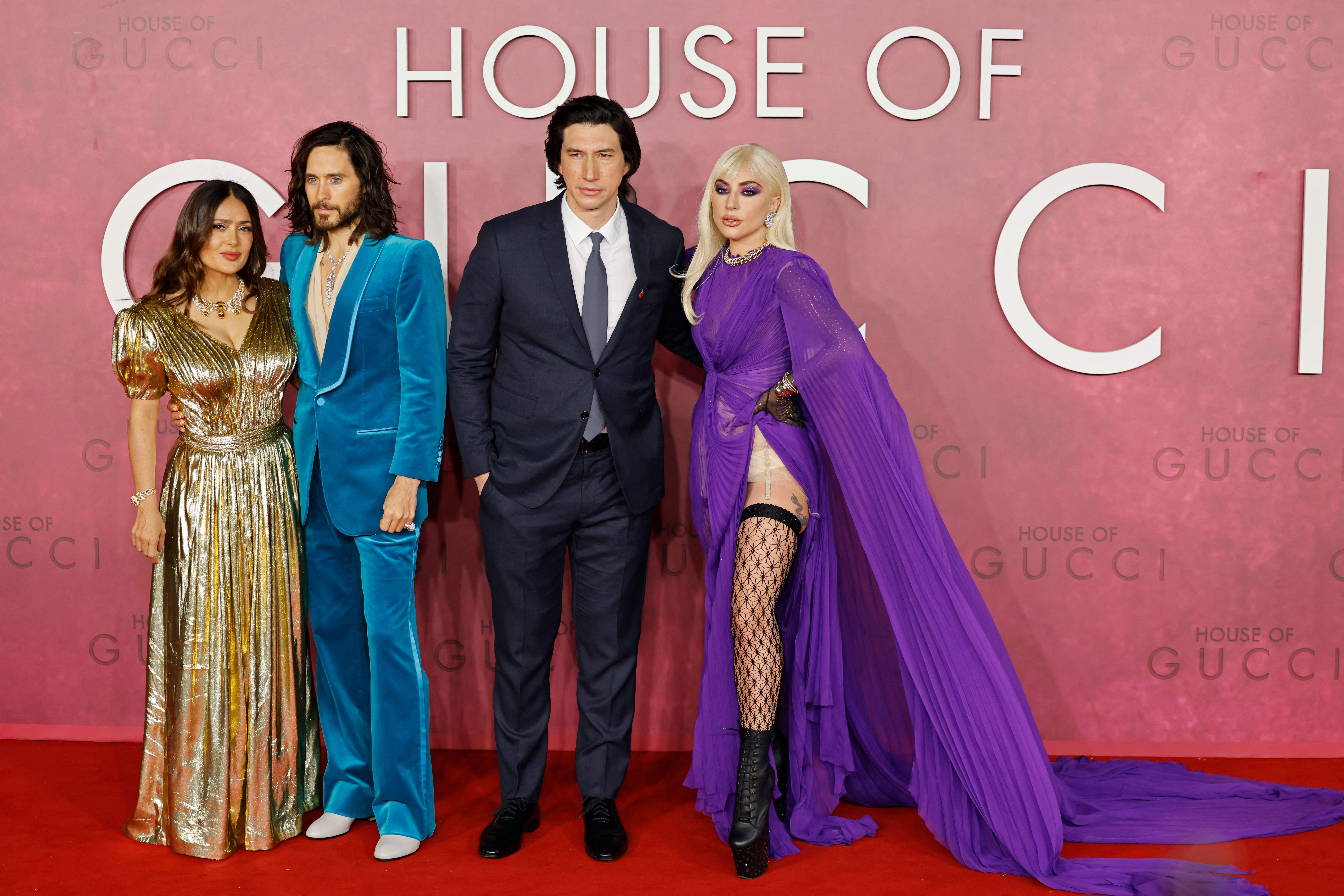 brevpapir Jolly Gurgle House of Gucci' London Premiere: Best-Dressed Celebrities on the Red Carpet