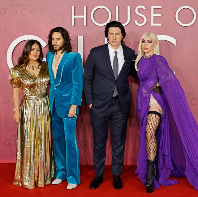 house of gucci red carpet