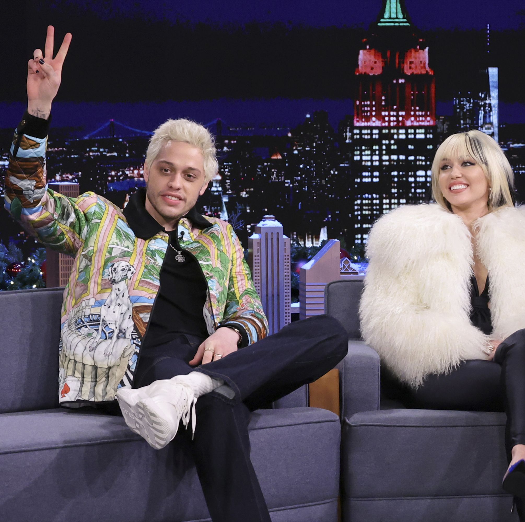 'New Year's Eve Party' Fans Are Wondering If Pete Davidson and Miley Cyrus Are Dating