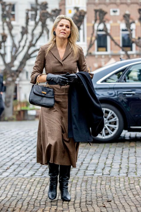 geertruidenberg, netherlands   december 15 queen maxima of the netherlands visits cafes to get informed about the impact of the corona pandemic on the hospitality sector on december 15, 2021 in geertruidenberg, netherlands photo by patrick van katwijkgetty images