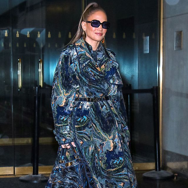 new york, ny   february 03 jennifer lopez is seen on february 03, 2022 in new york city  photo by mediapunchbauer griffingc images