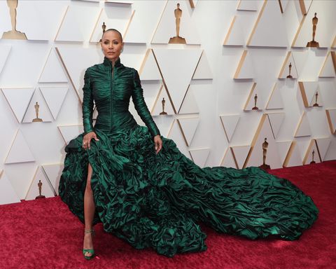 the oscars® the 94th oscars® aired live sunday march 27, from the dolby® theatre at ovation hollywood at 8 pm edt5 pm pdt on abc in more than 200 territories worldwide abc via getty images jada pinkett smith