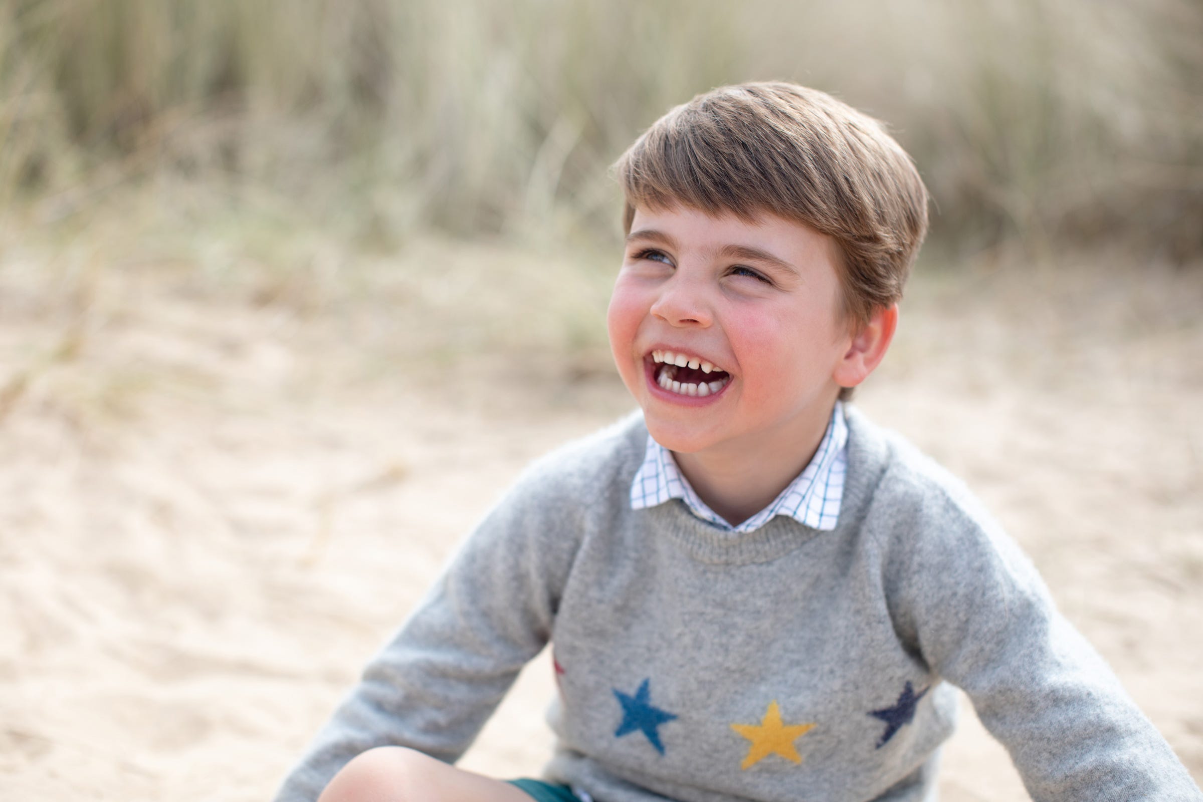 Prince Louis Looks So Adorable In New Photos Celebrating His Fourth Birthday