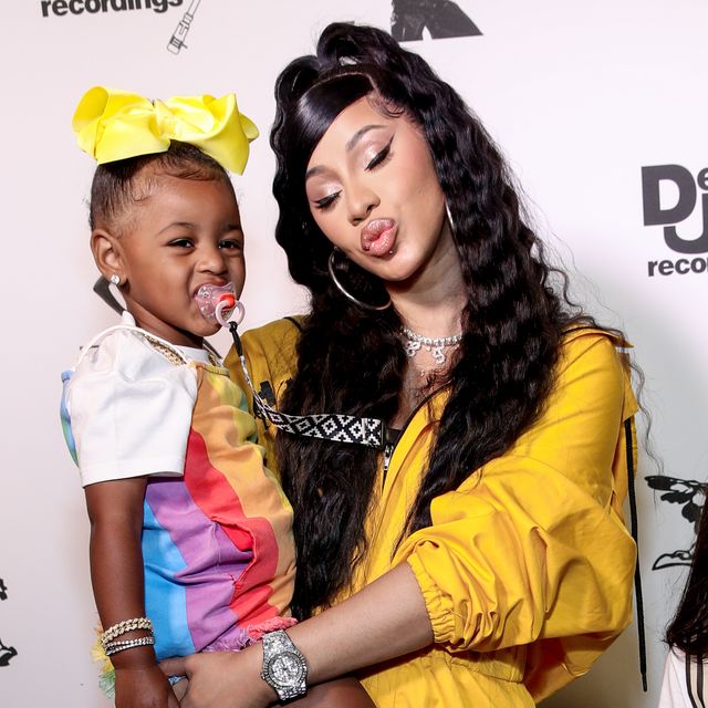 beverly hills, california   june 17 kulture kiari cephus and cardi b attend the teyana taylor the album listening party on june 17, 2020 in beverly hills, california photo by rich furygetty images for def jam recordings