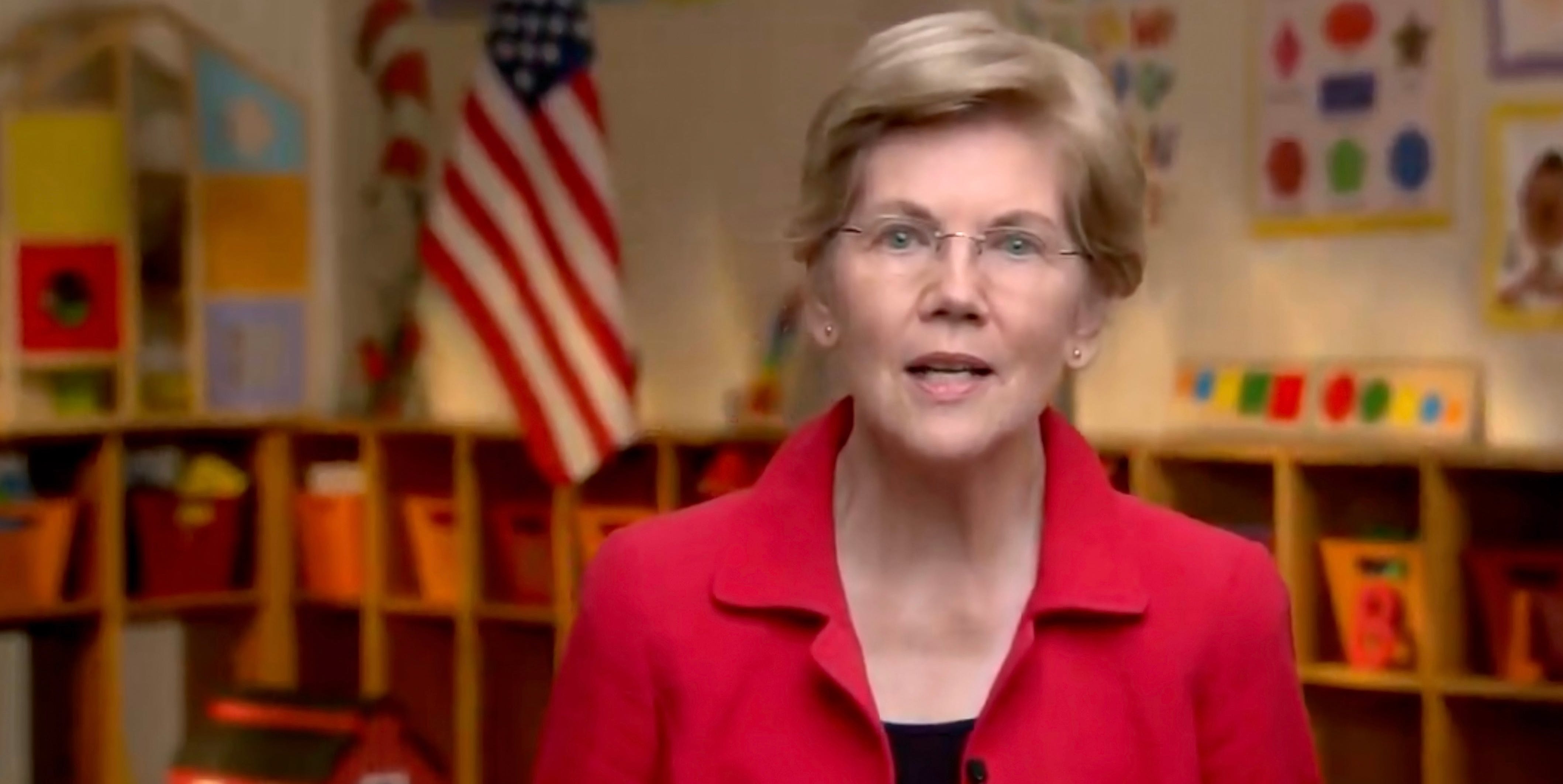 Elizabeth Warren Rallies at the 2020 DNC: ‘Joe Biden Has Some Really Good Plans’