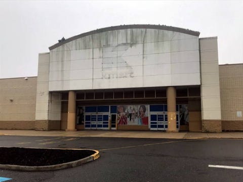 huntington, ny the exterior of a former kmart store in huntington, new york that is shown on september 2, 2020 the signs have been removed, and the building is slated to become a shoprite supermarket in 2021  photo by tory parrishnewsday rm via getty images