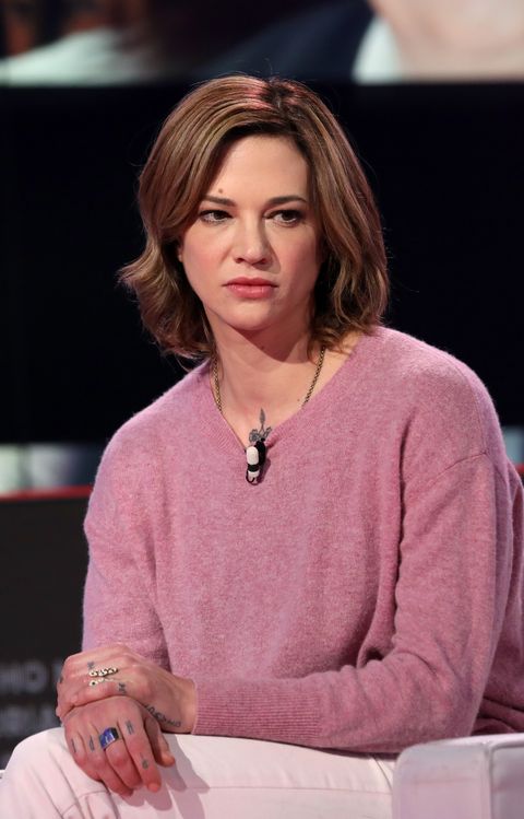 rome, italy   january 25 asia argento attends storie italiane tv show at rai studios saxarubra on january 25, 2021 in rome, italy photo by elisabetta a villagetty images