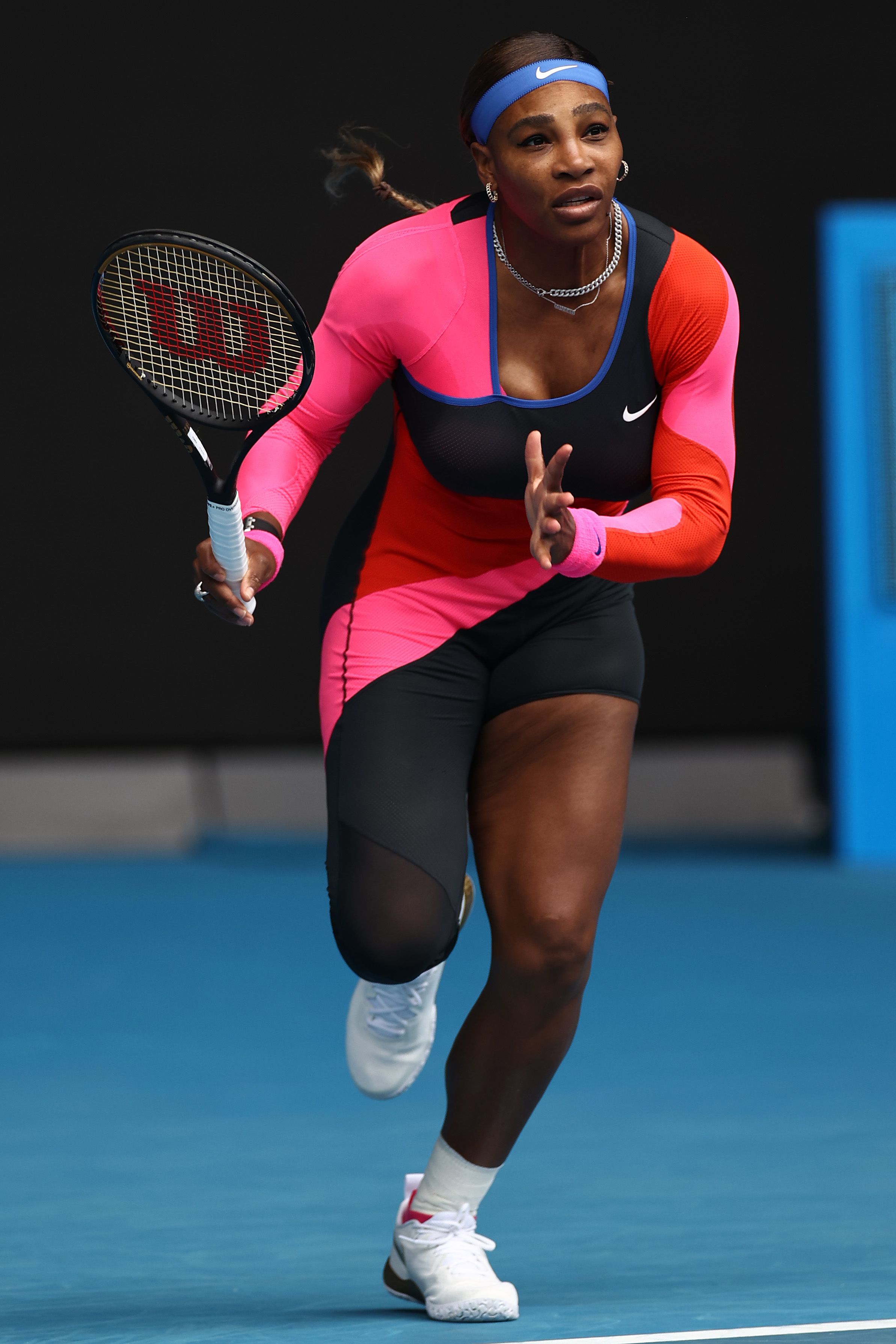 Serena Williams Pays Tribute To Flo Jo In An Asymmetric Unitard