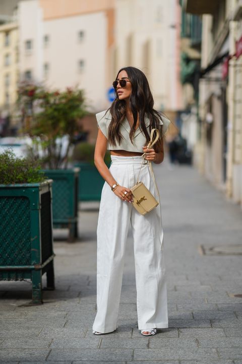 El respeto España Bergantín Cómo combinar un pantalón blanco como las expertas en moda