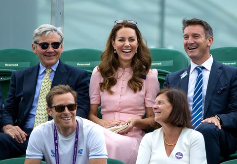 Kate Middleton Wimbledon Pink
