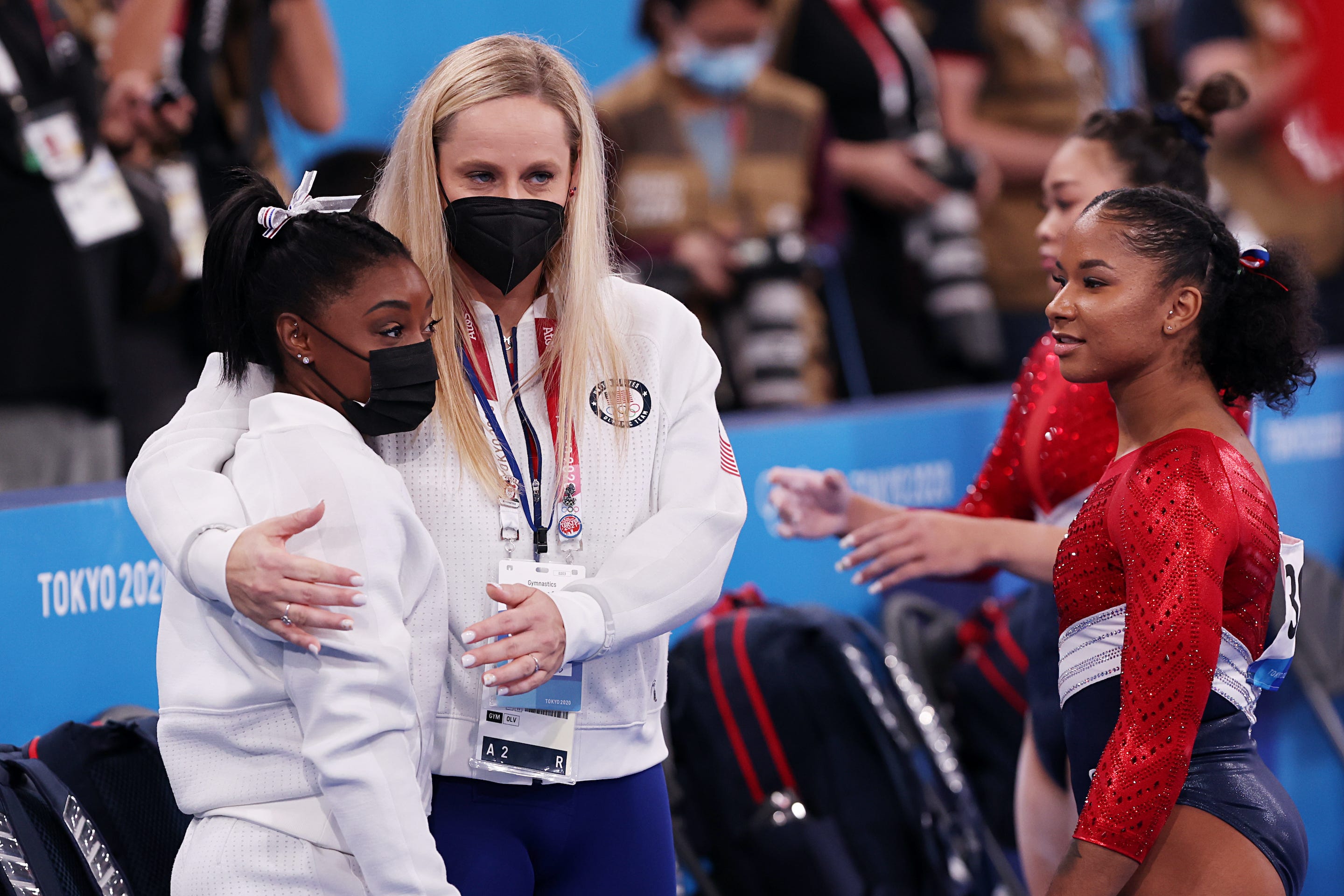 Simone Biles Is Out of the Team Final at the Tokyo Olympics