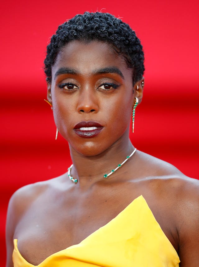 london, united kingdom september 28 embargoed for publication in uk newspapers until 24 hours after create date and time lashana lynch attends the "no time to die" world premiere at the royal albert hall on september 28, 2021 in london, england photo by max mumbyindigogetty images