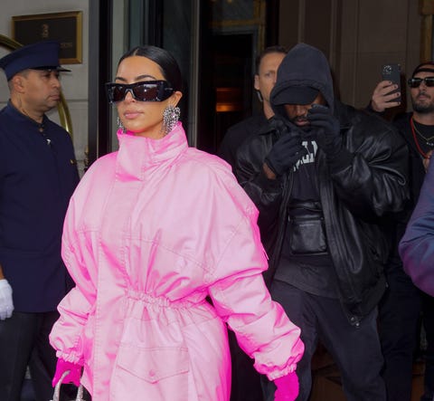 Kim Kardashian and Kanye West on October 9, 2021 kim kardashian and kanye west on october 9, 2021